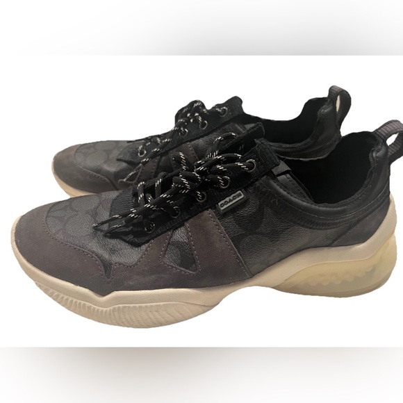 COACH CITYSOLE MENS RUNNER SNEAKERS  MENS GRAY/BLACK SIZE 11 GREAT CONDITION! - Picture 1 of 8